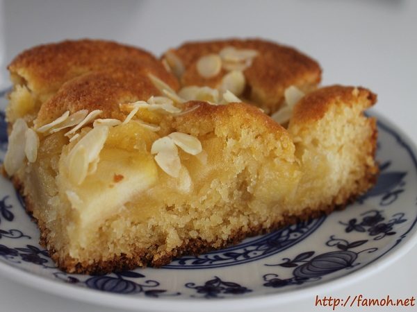 Moelleux aux pommes amandes - Famoh - Blog culinaire et recettes de