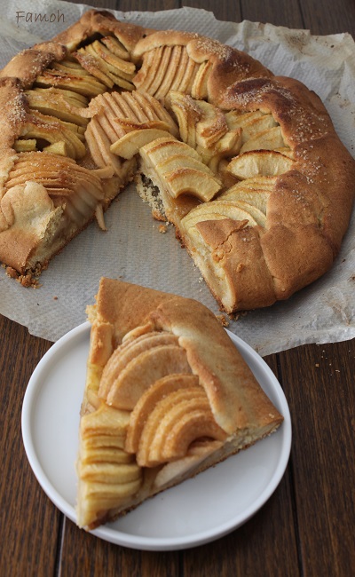 Tarte Aux Pommes Rustique - Famoh - Blog Culinaire Et Recettes De ...