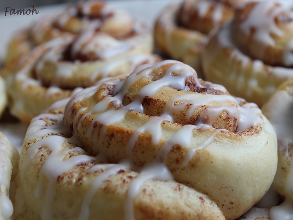 Recette Cinnamon Rolls Facile - Famoh - Blog Culinaire Et Recettes De ...